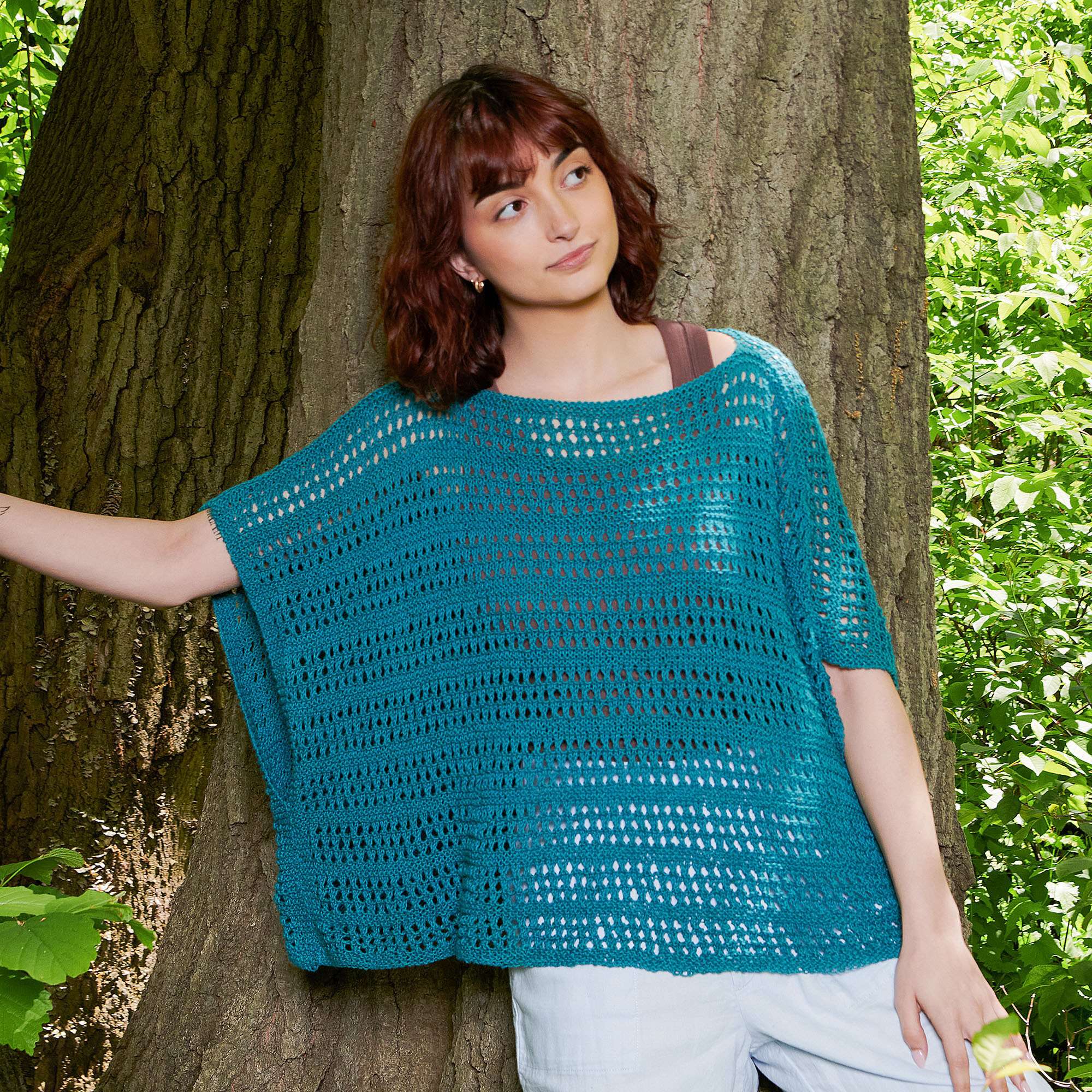 Patons Knit Summer Poncho