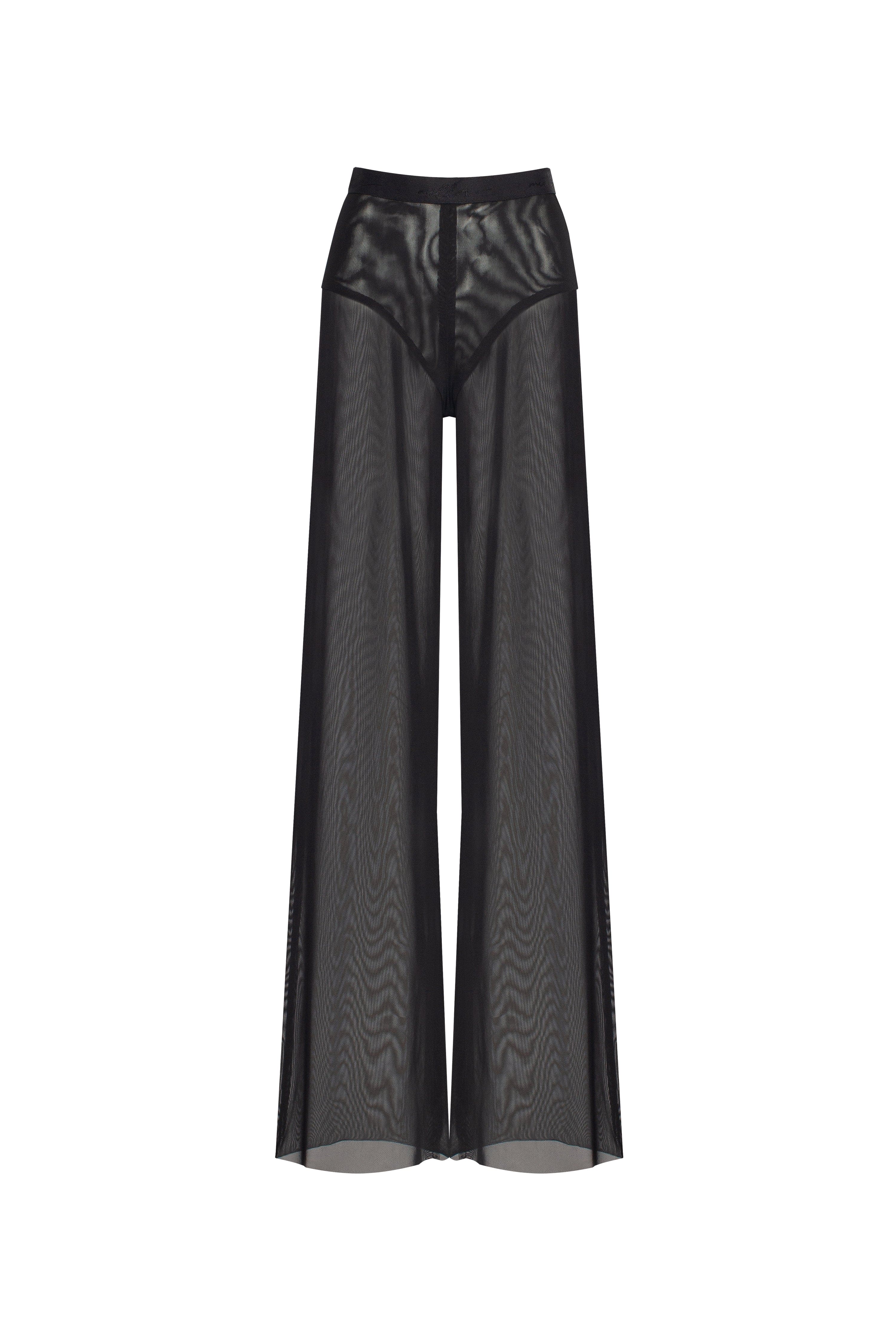 Chic sheer co-ord set in black, Xo Xo