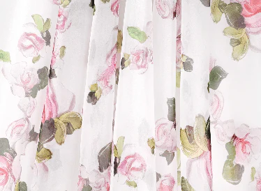 Apple Blossom spaghetti strap midi dress