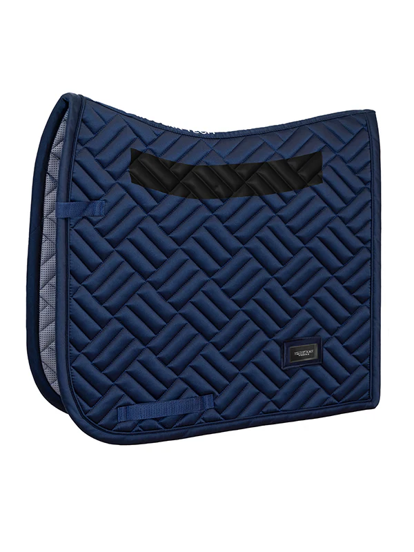 Dressage Saddle Pad Modern Tech Navy