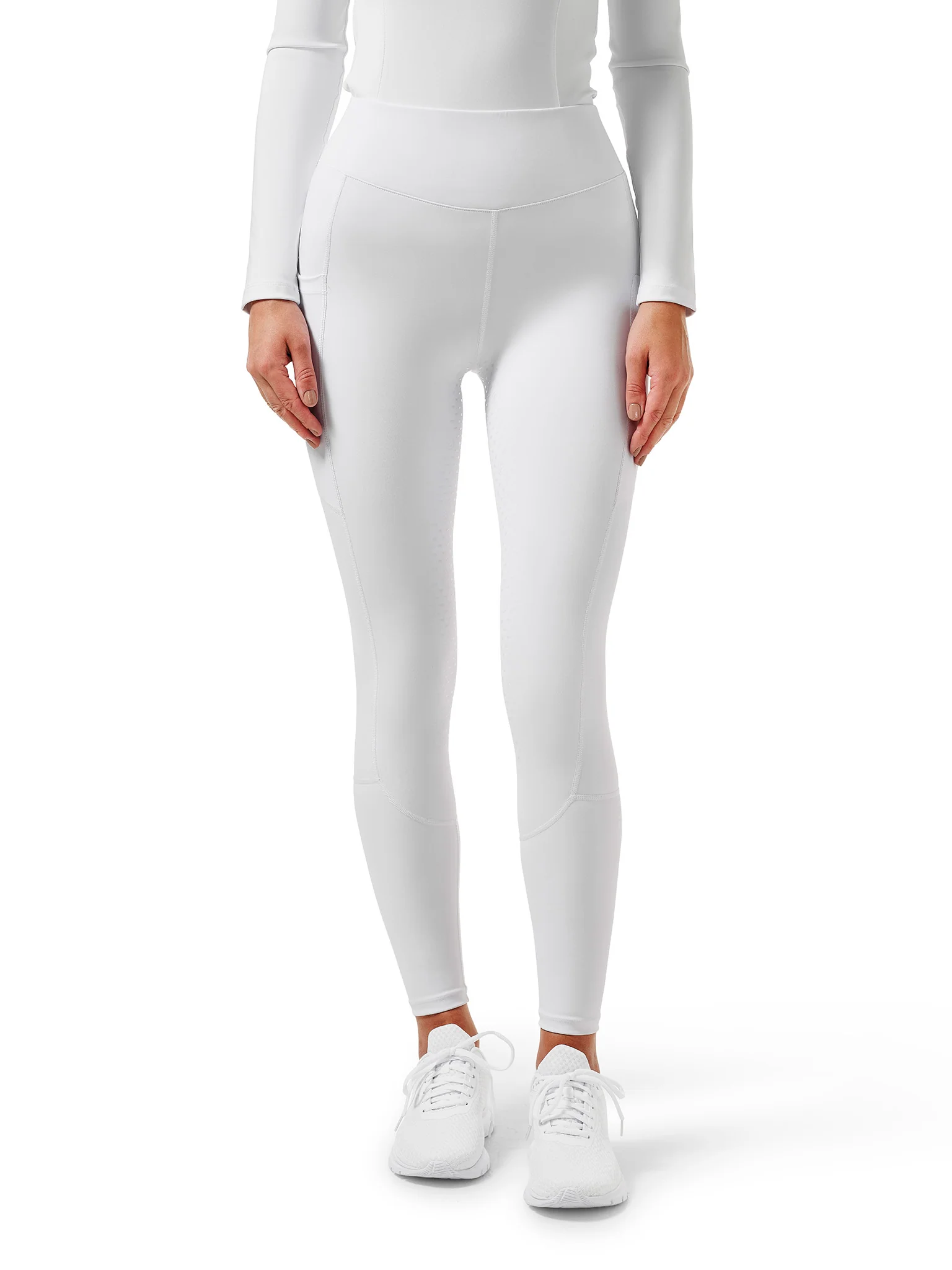 Riding Tights Movement White
