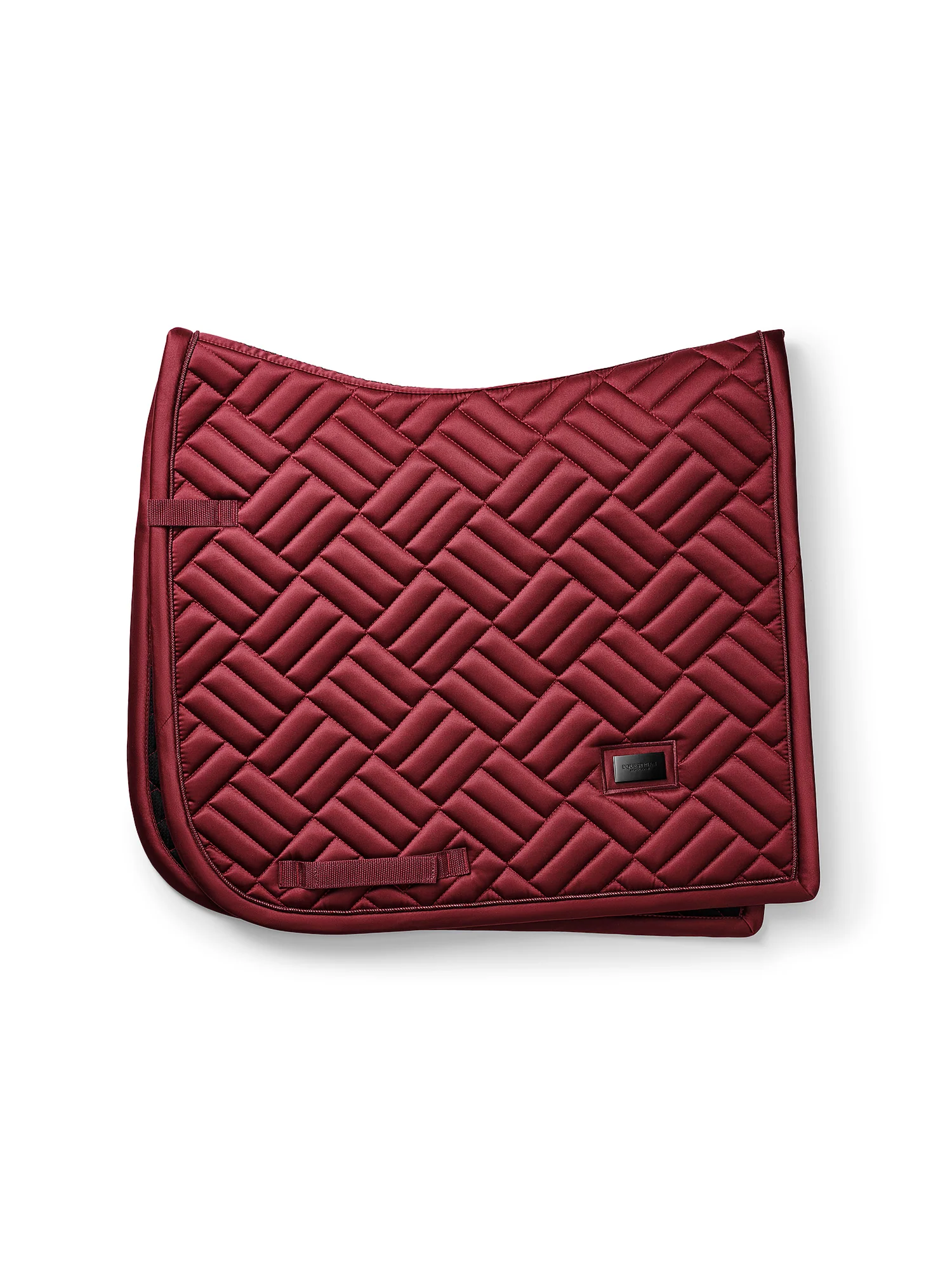 Dressage Saddle Pad Modern Bordeaux