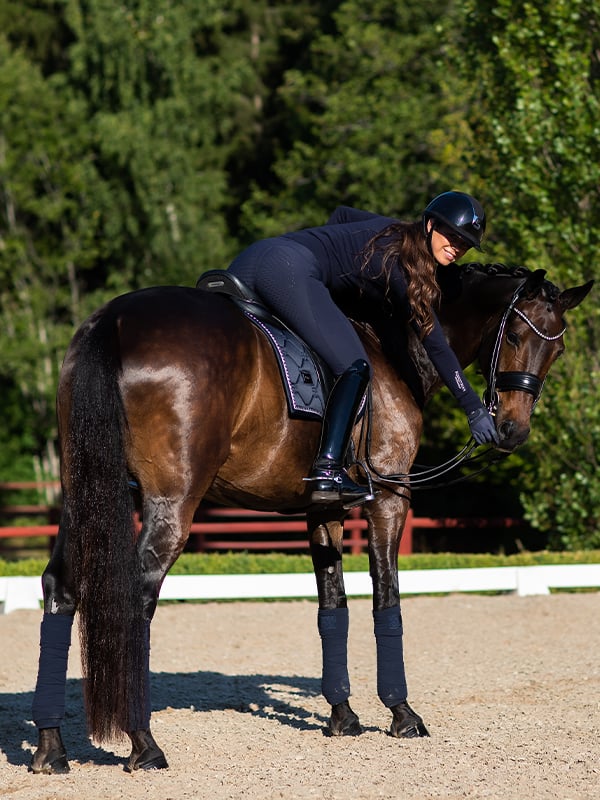 Dressage Saddle Pad Midnight Blue