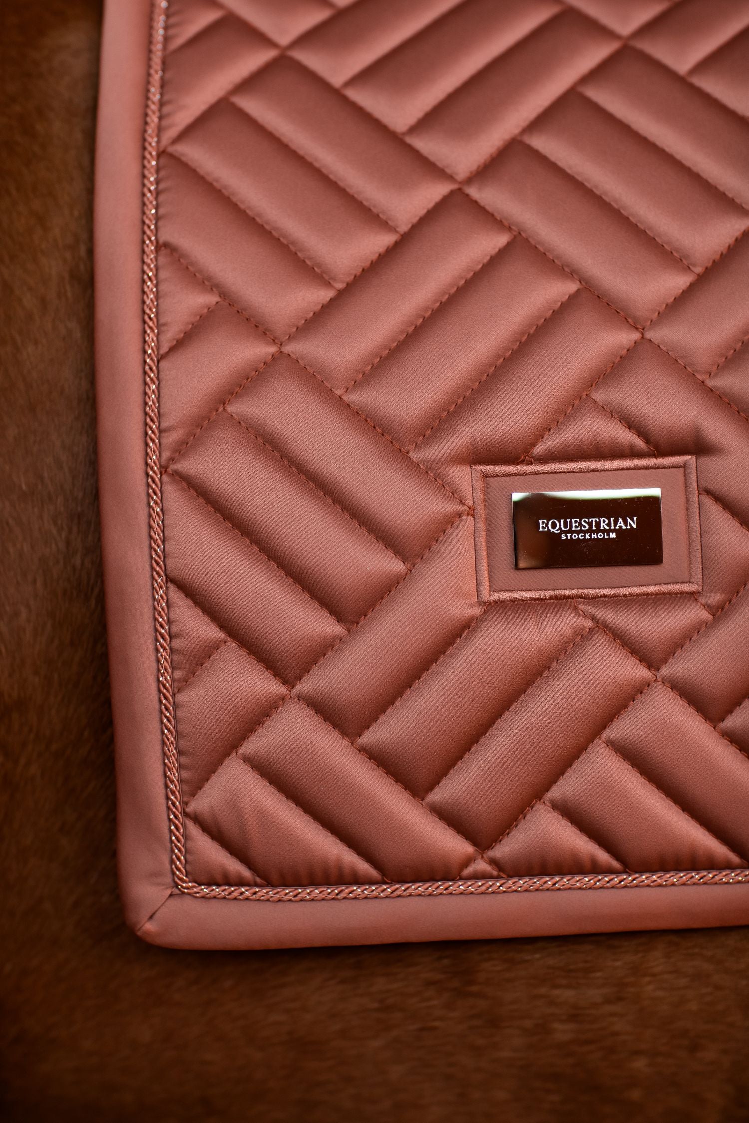 Dressage Saddle Pad Modern Coral