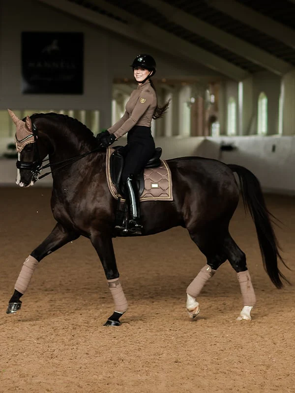 Dressage Saddle Pad Champagne