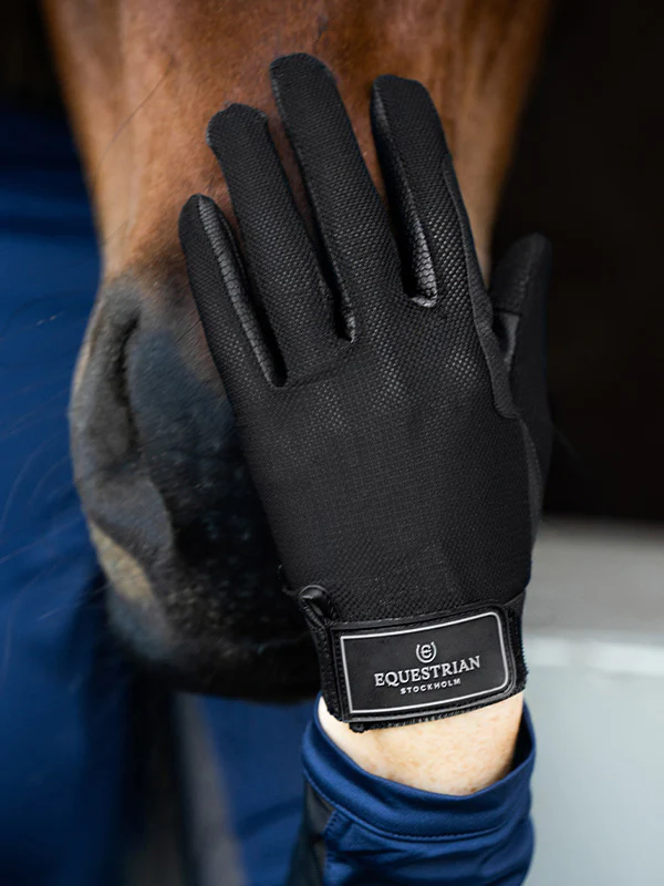 Riding Summer Gloves Black Edition