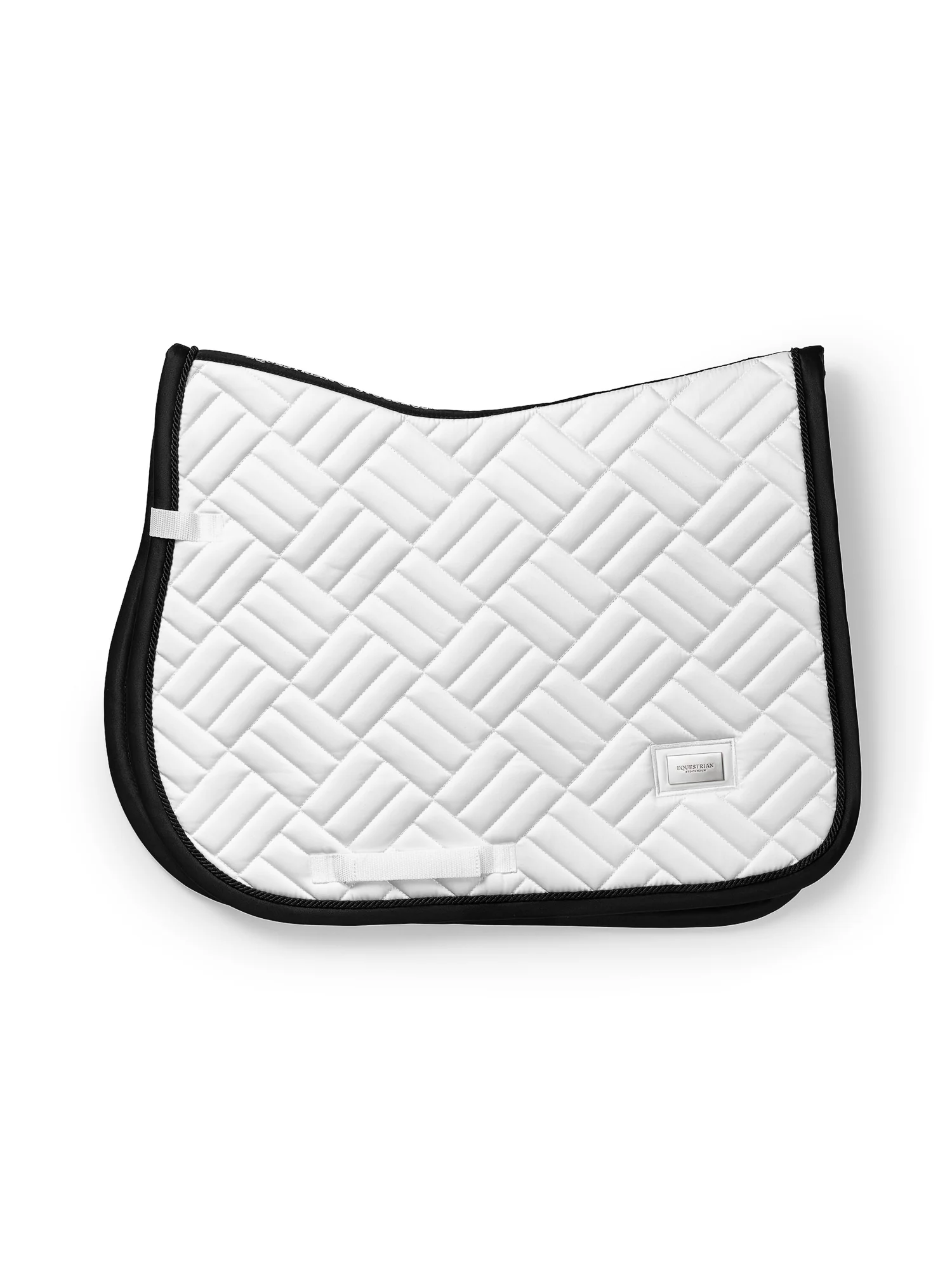 Jump Saddle Pad Modern White Black Edition