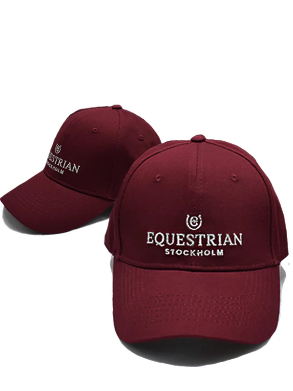 Cap Bordeaux Silver Cotton