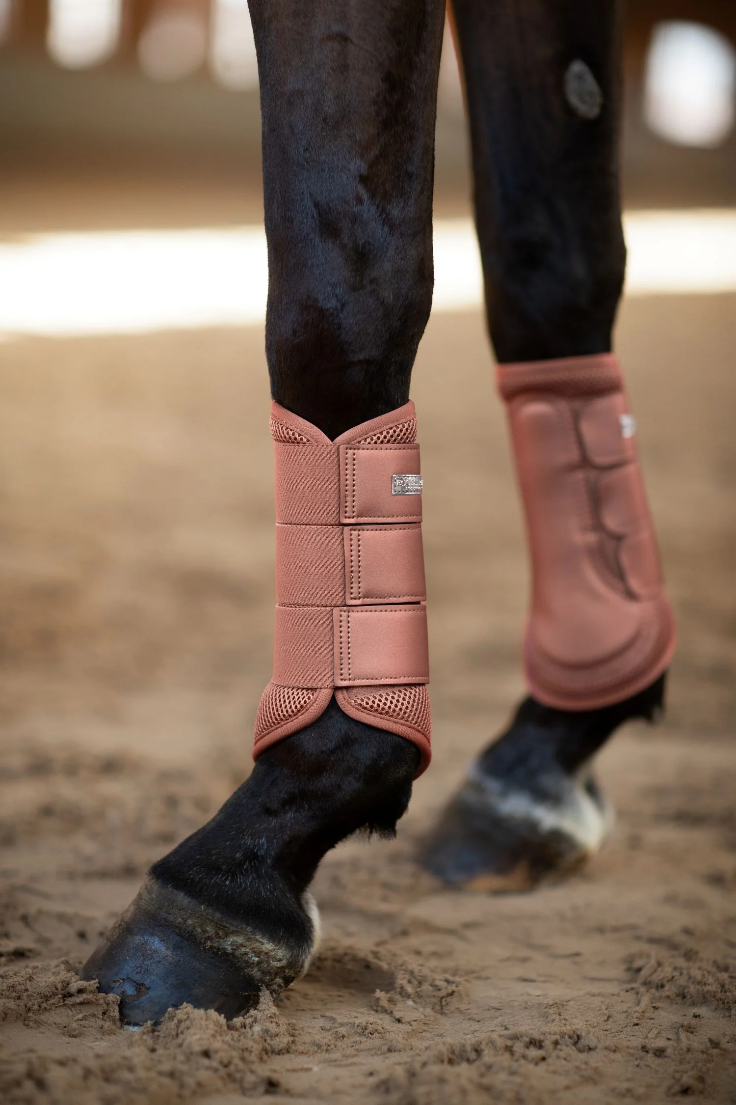 Classic Mesh Brushing Boots Coral