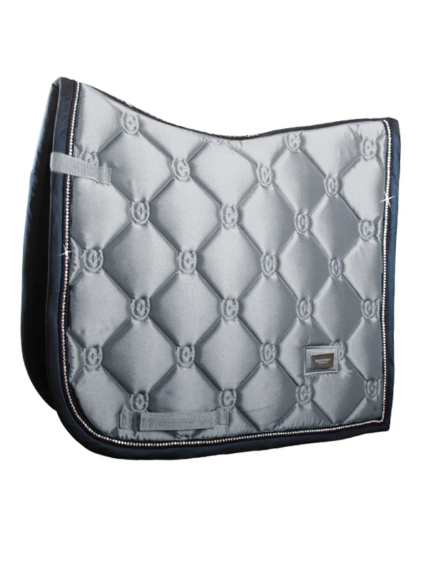 Dressage Saddle Pad Crystal Grey