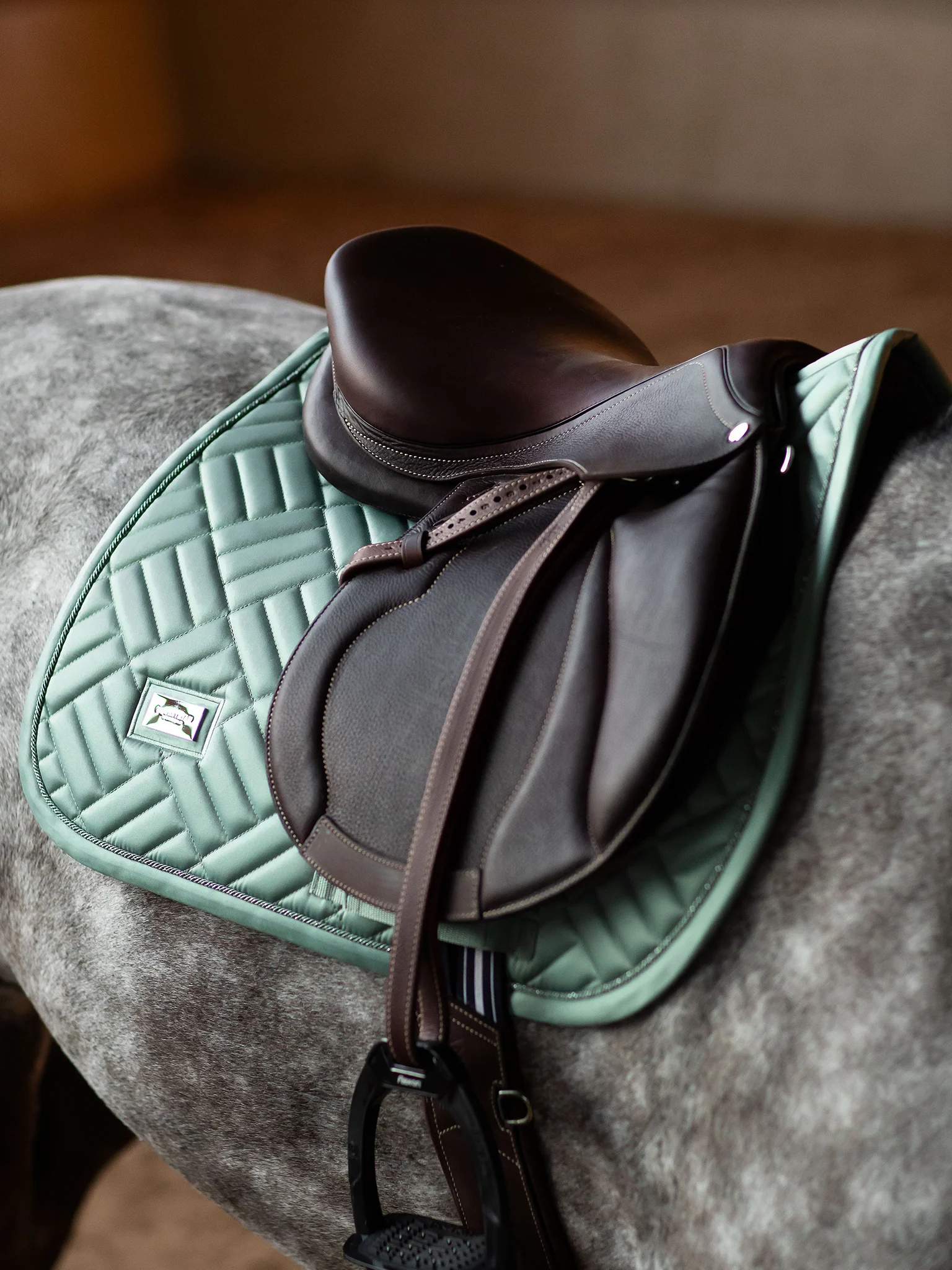 Jump Saddle Pad Modern Mint Green