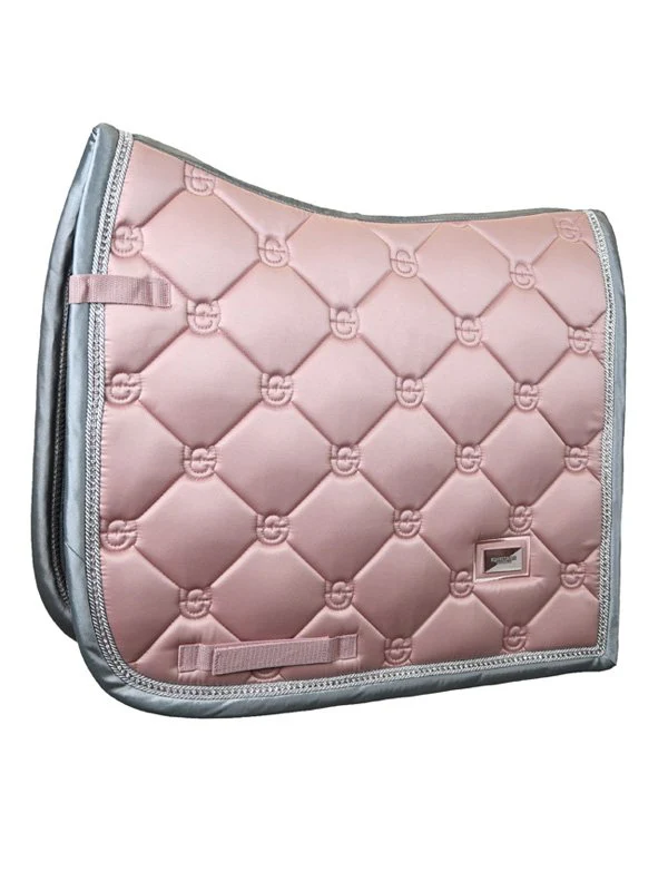 Dressage Saddle Pad Pink Crystal