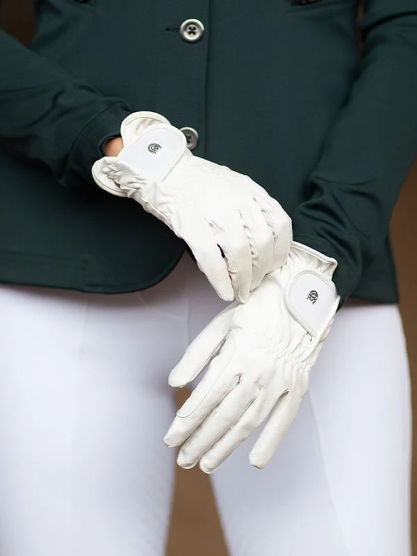 Riding Gloves Motion White
