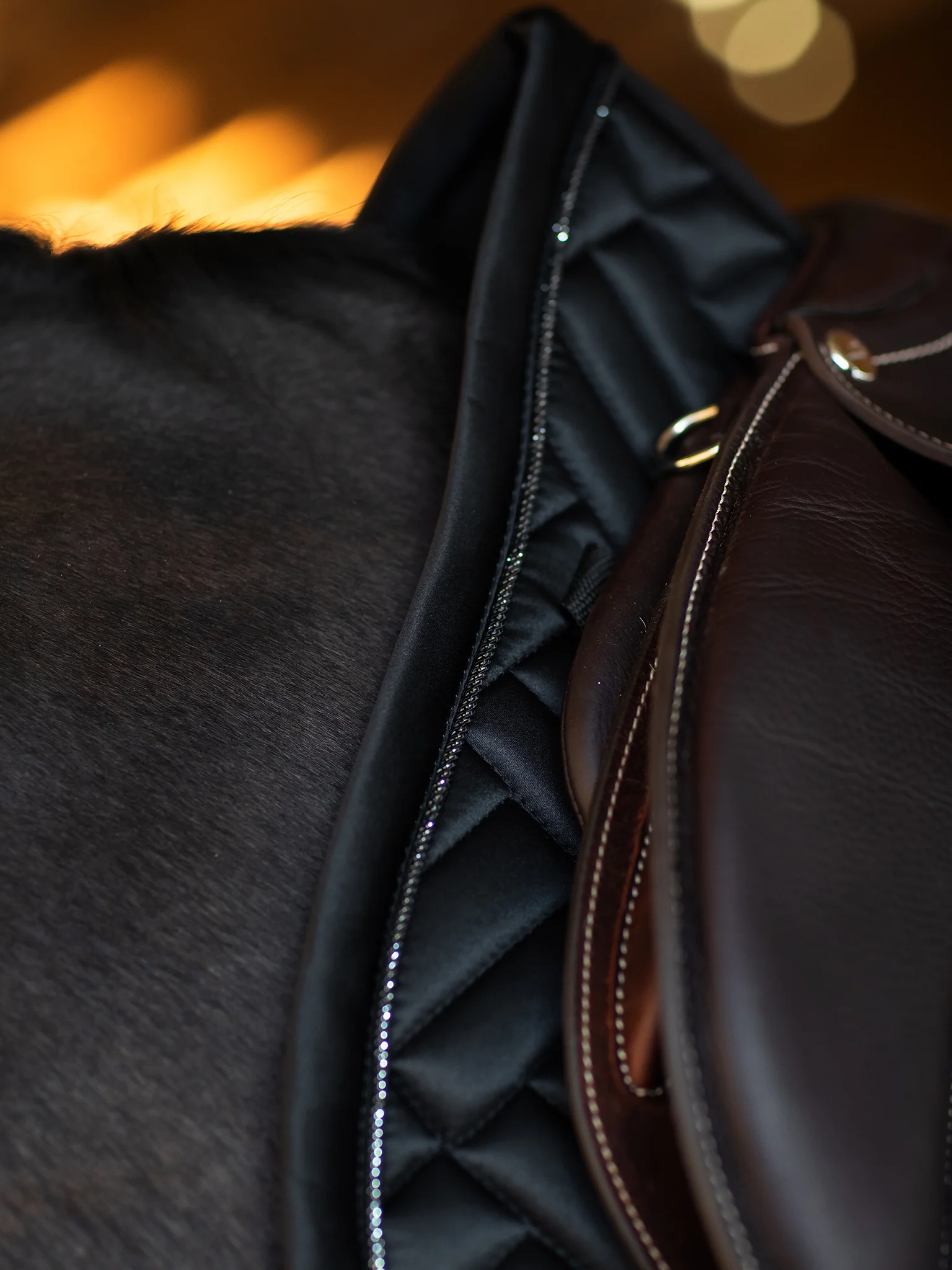 Jump Saddle Pad Modern Black