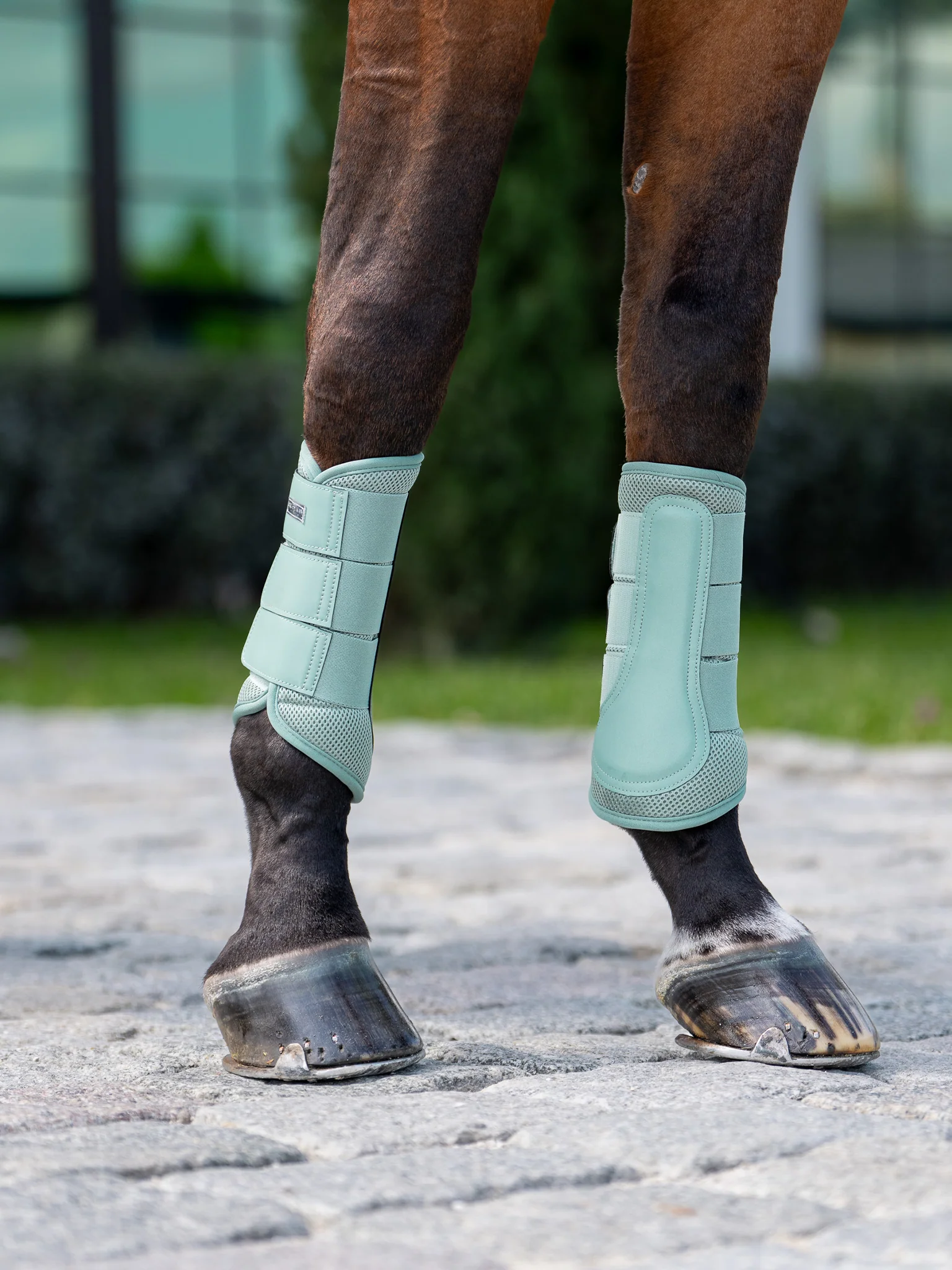 Classic Mesh Brushing Boots Mint Green