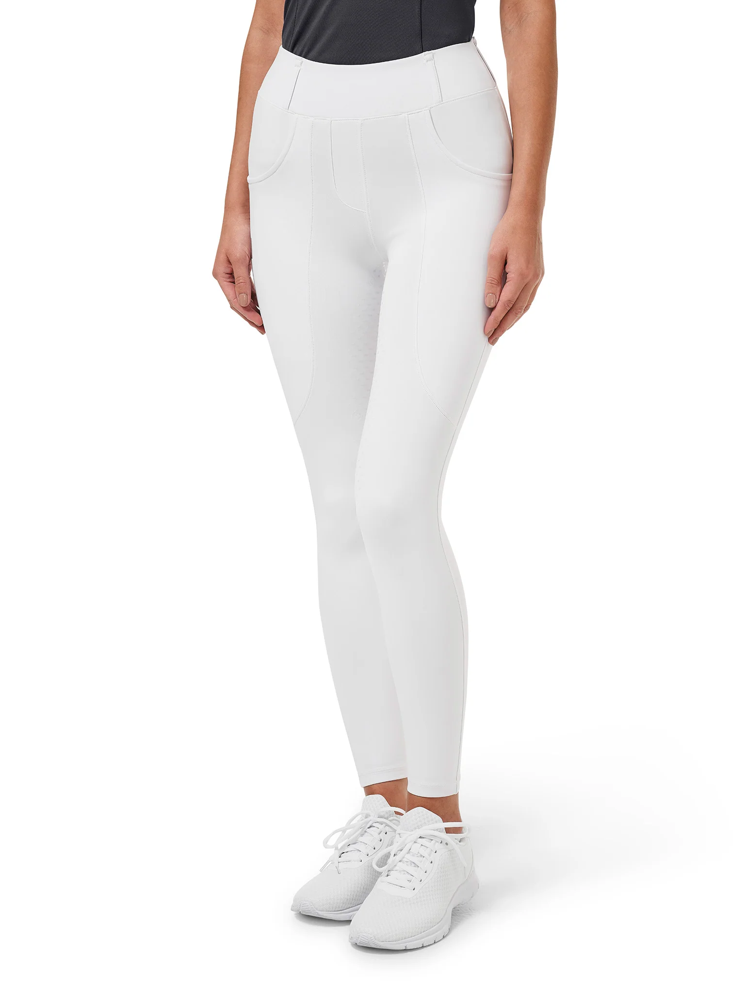 Riding Compression Breeches Supreme White