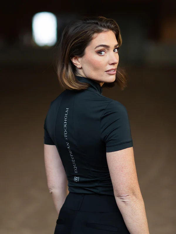 UV Protection Top Short Sleeve Black Edition