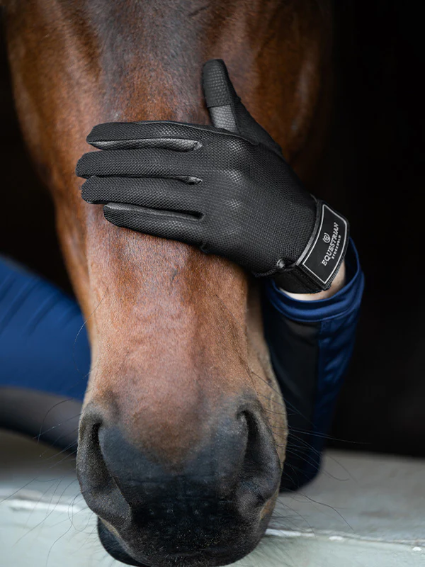Riding Summer Gloves Black Edition
