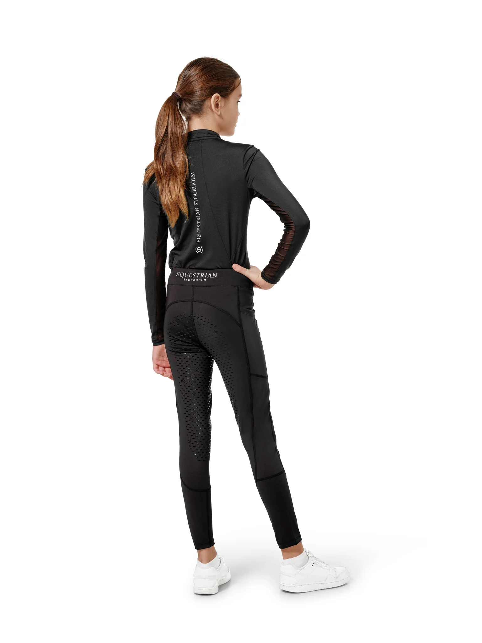 Riding Tights Movement Young Rider Black Edition