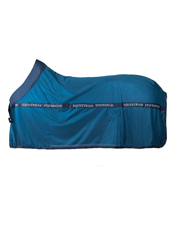 Mesh Cooler Blanket Blue Meadow