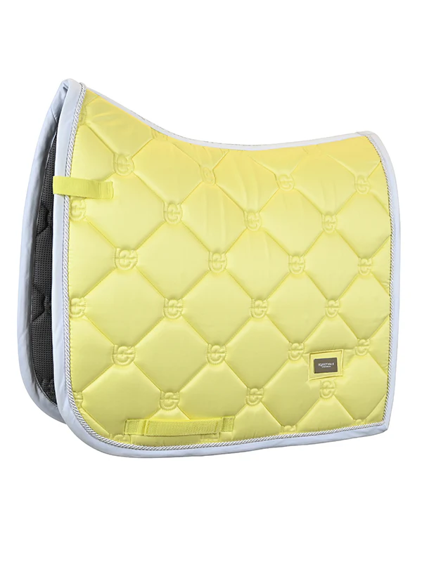 Dressage Saddle Pad Soft Lemon