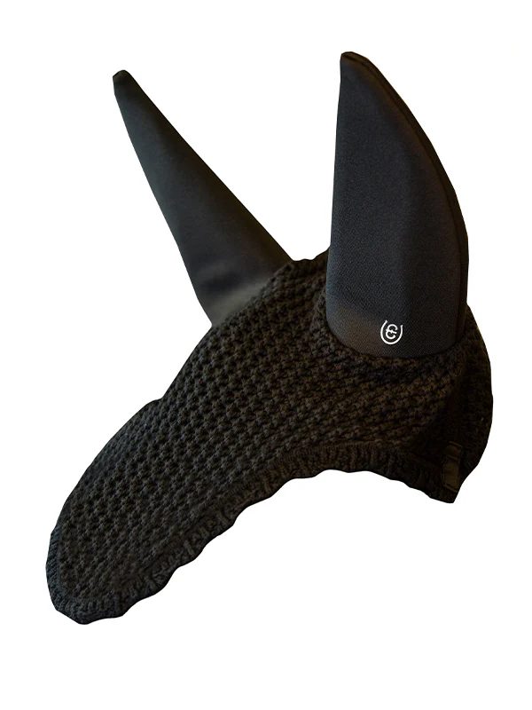 Padded Ear Bonnet Clean Black