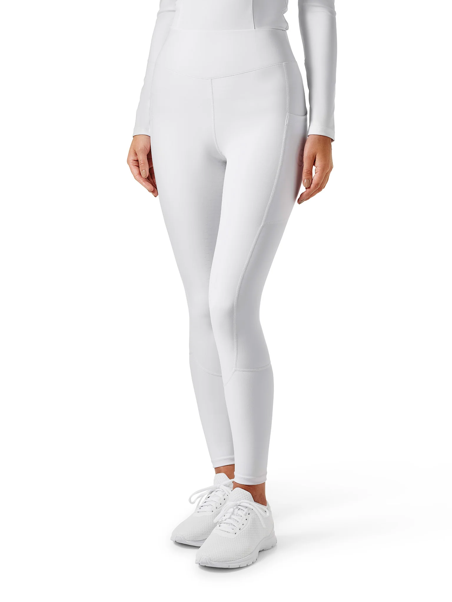 Riding Tights Movement White