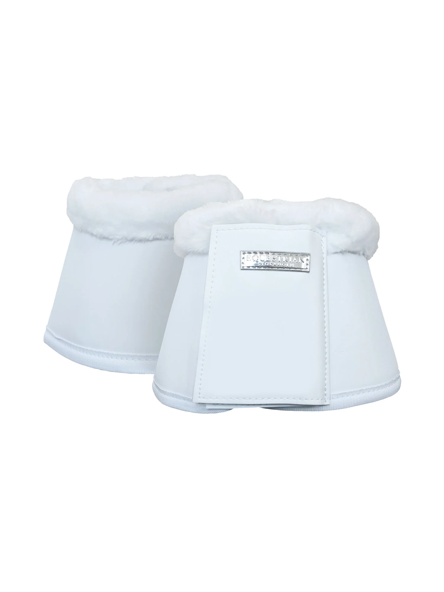 Bell Boots White Silver