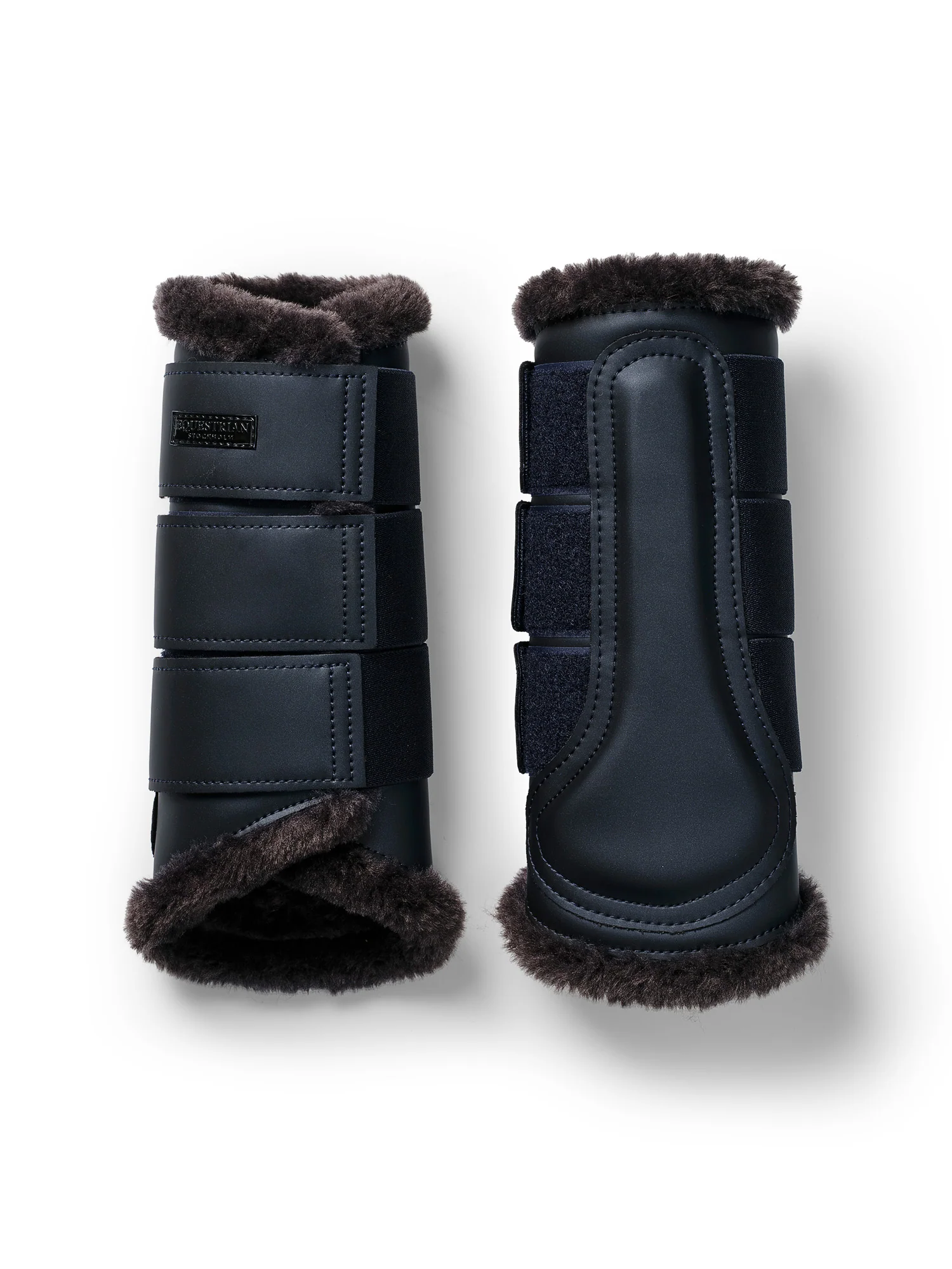 Brushing Boots Clean Navy