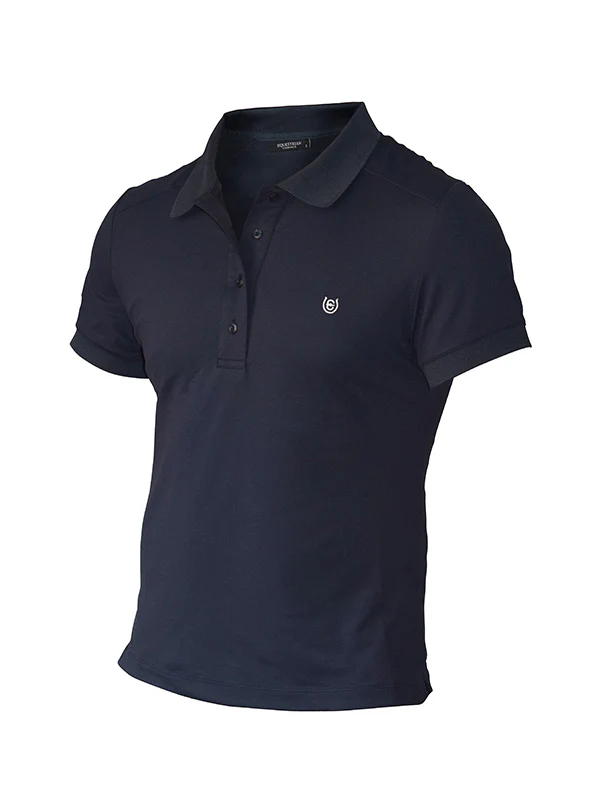 Polo Shirt Men Clean Navy