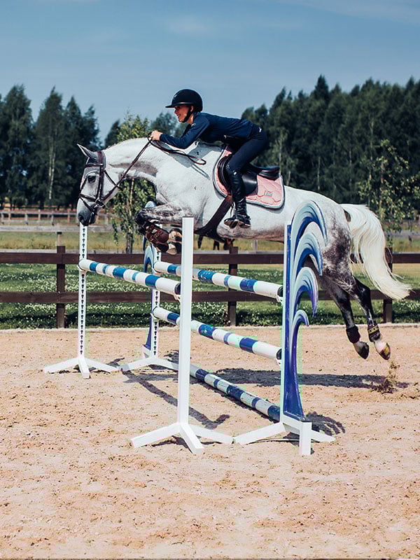 Jump Saddle Pad Pink Pearl