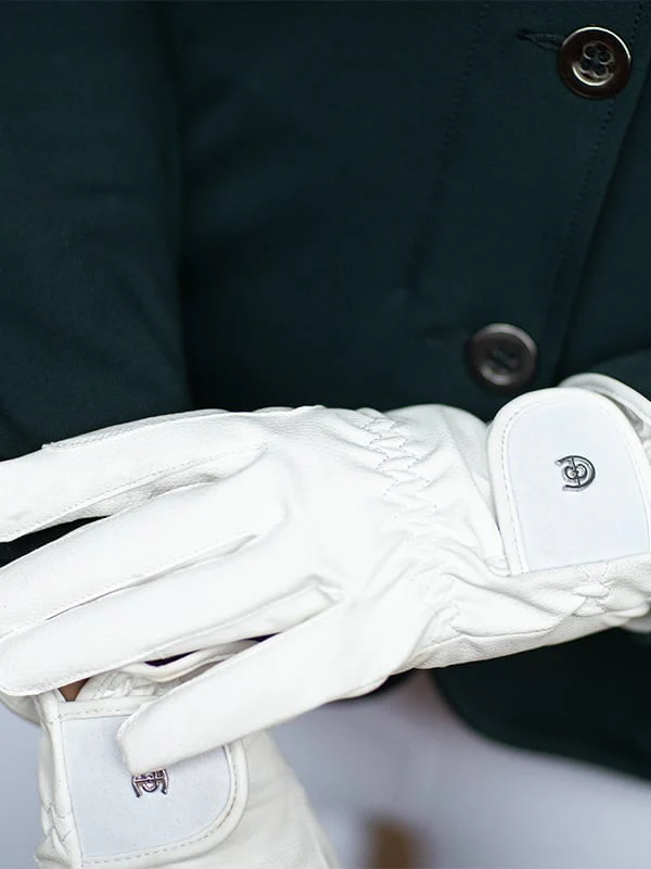 Riding Gloves Motion White