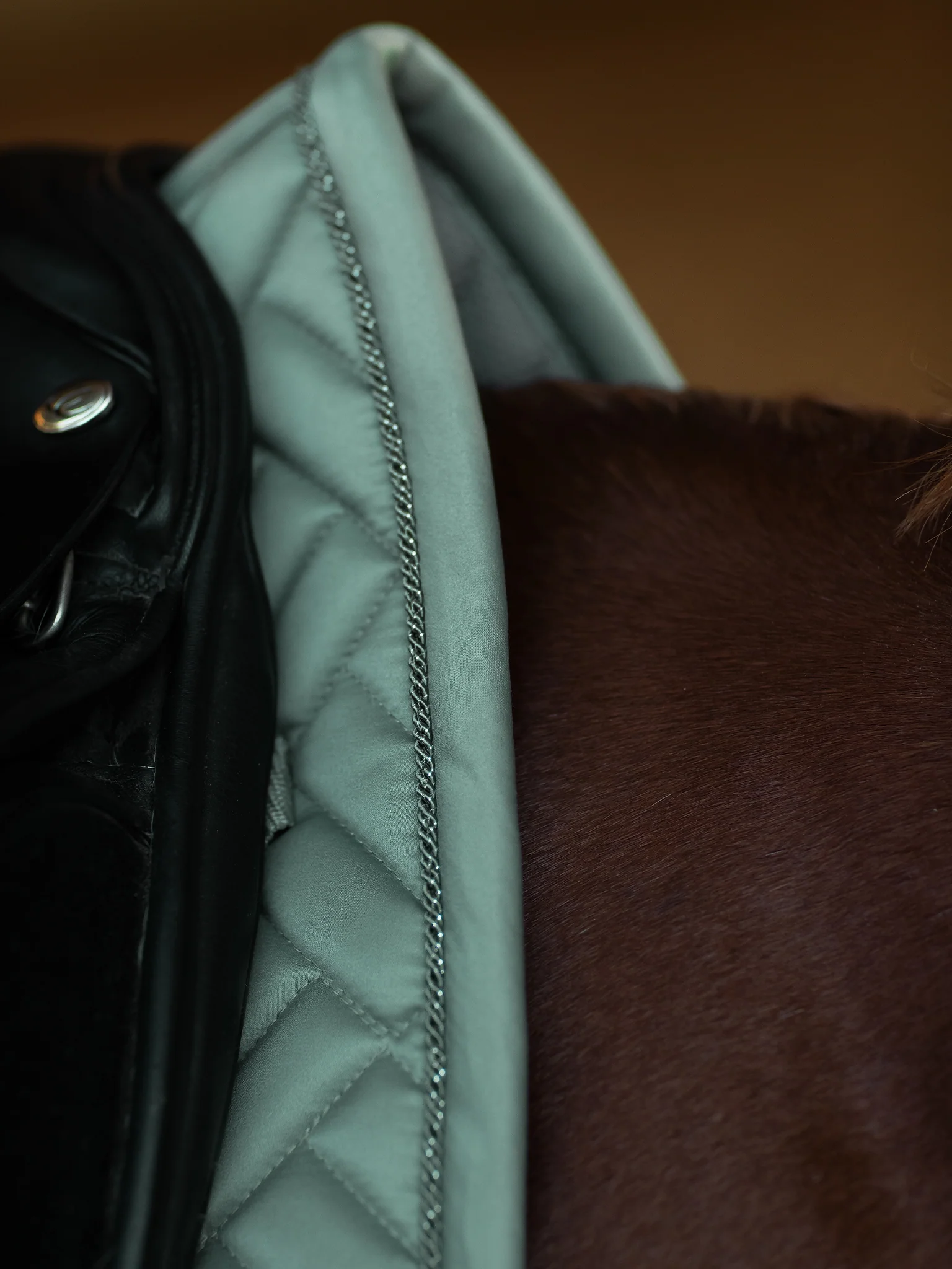 Dressage Saddle Pad Modern Mint Green