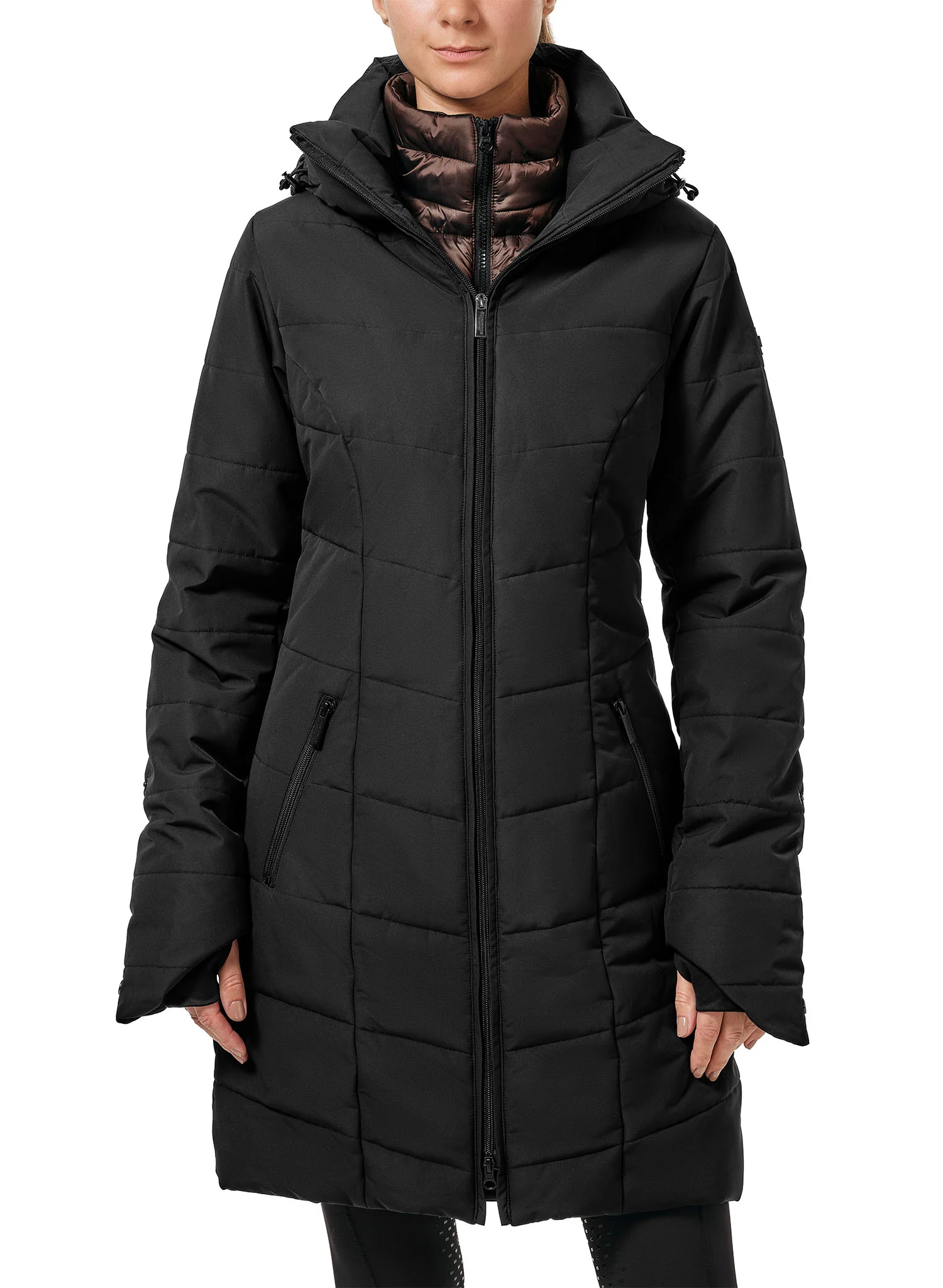Denali Winter Jacket Black Mocha