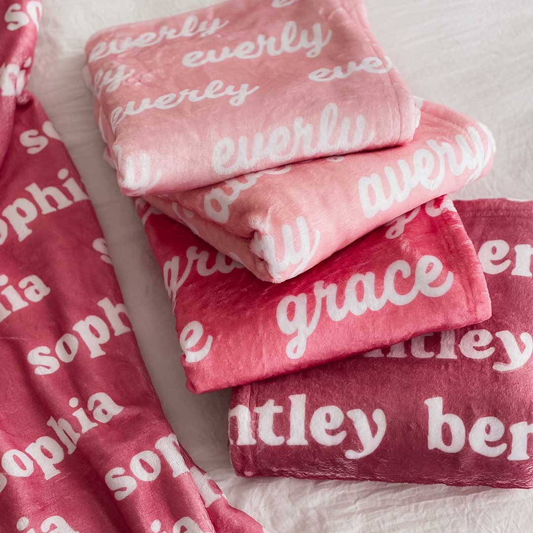 Personalized Color Blanket