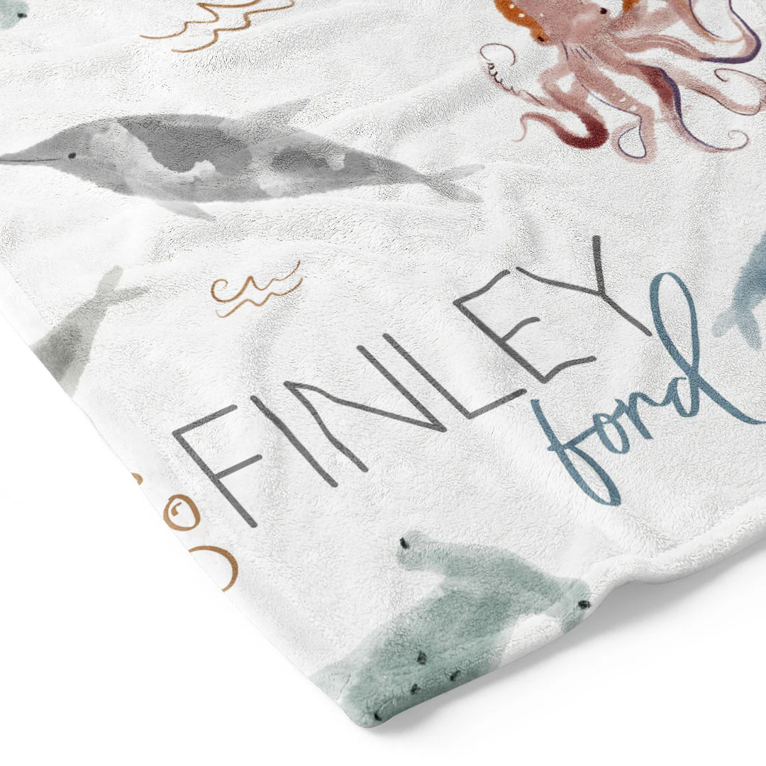 Ocean Friends Soft Blanket