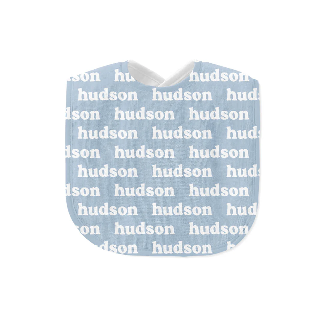 Custom Name Bib | Sky