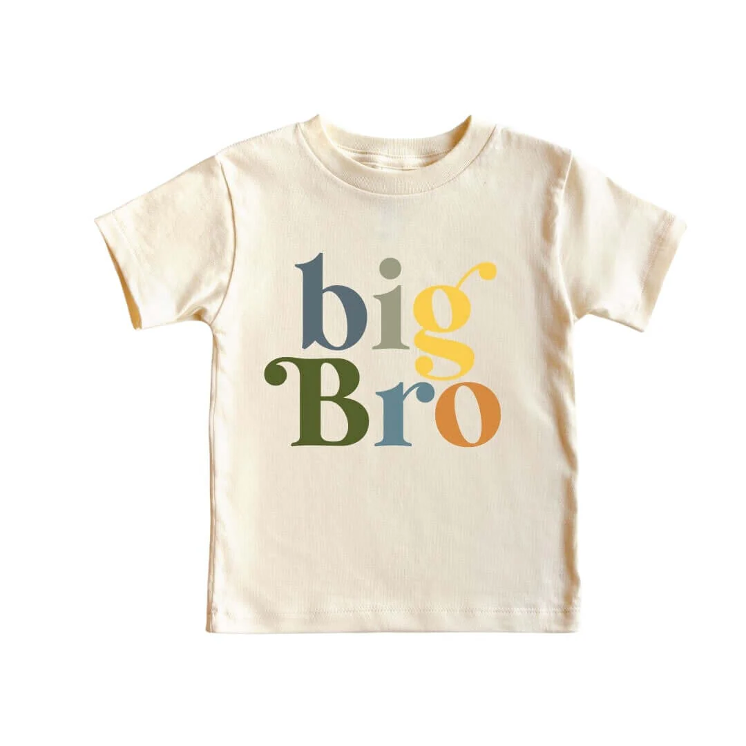 Big Bro Neutral Color Tee