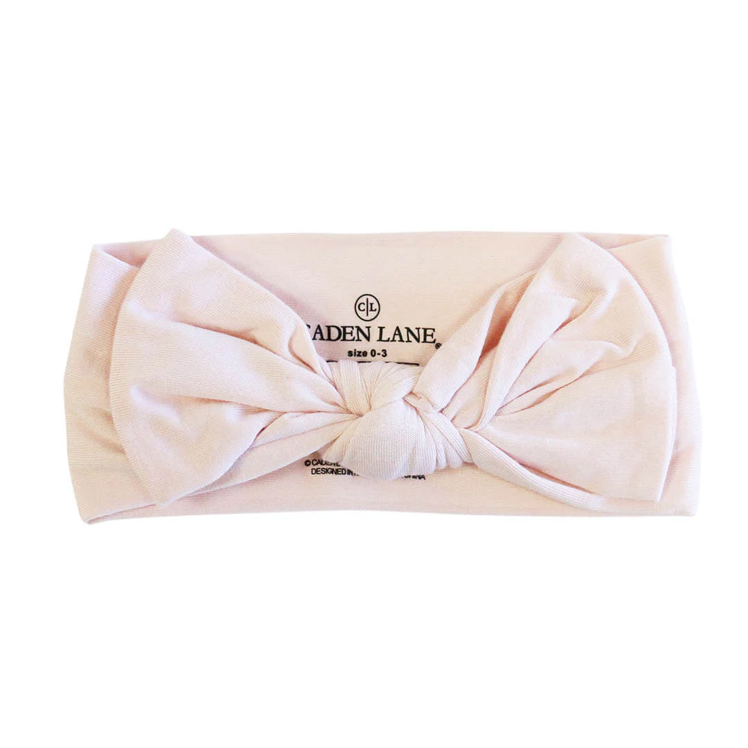 Soft Knit Bow Headwrap