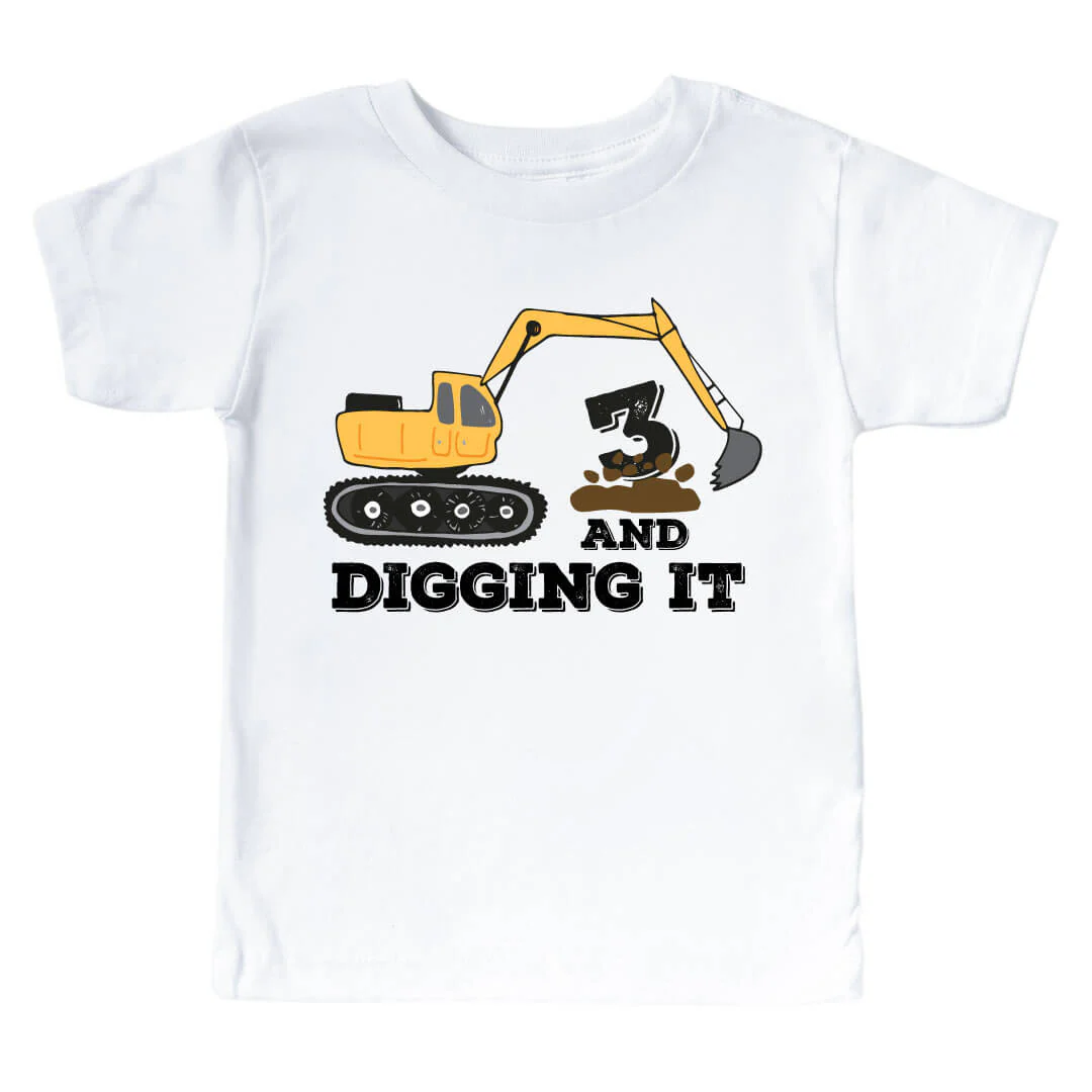 Kids Graphic Tee | White