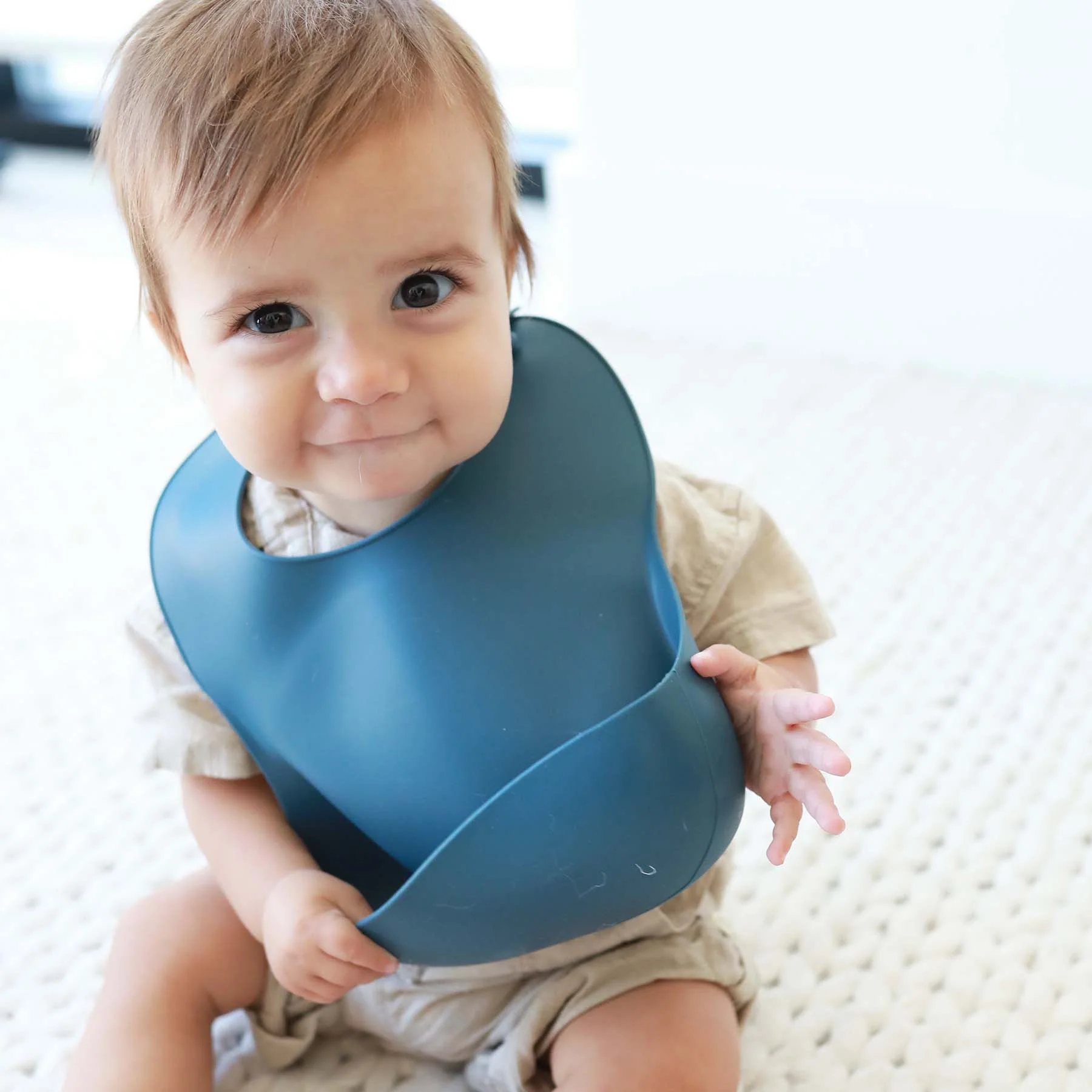 Silicone Baby Bib 3pc Set