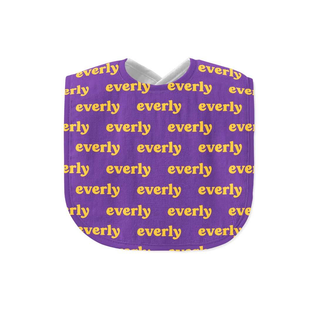 Custom Name Bib | Purple