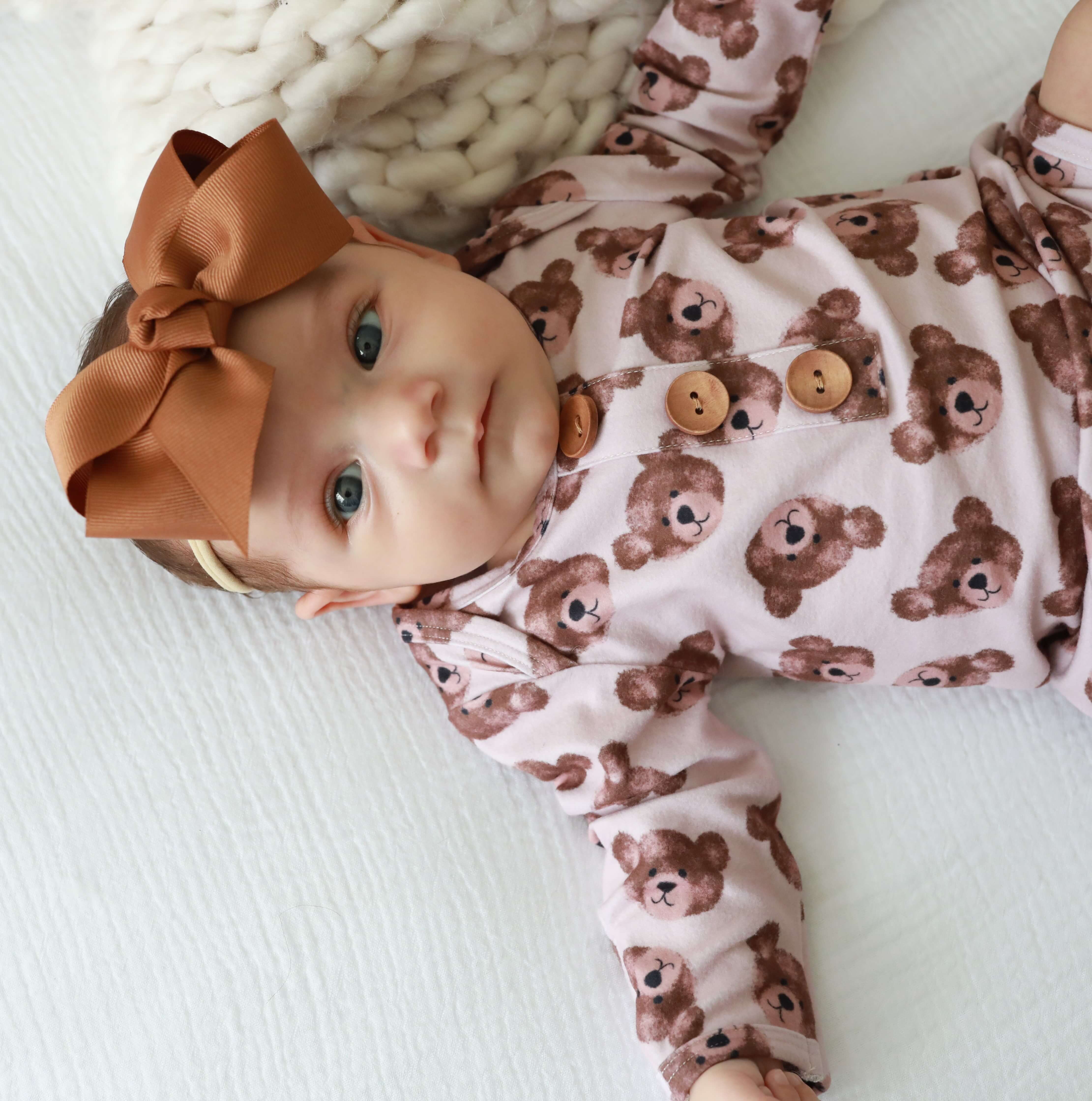 Bow Headband | Earth Tone