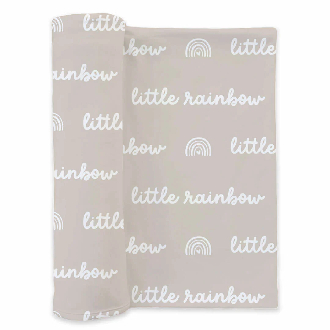 Rainbow Swaddle Blanket