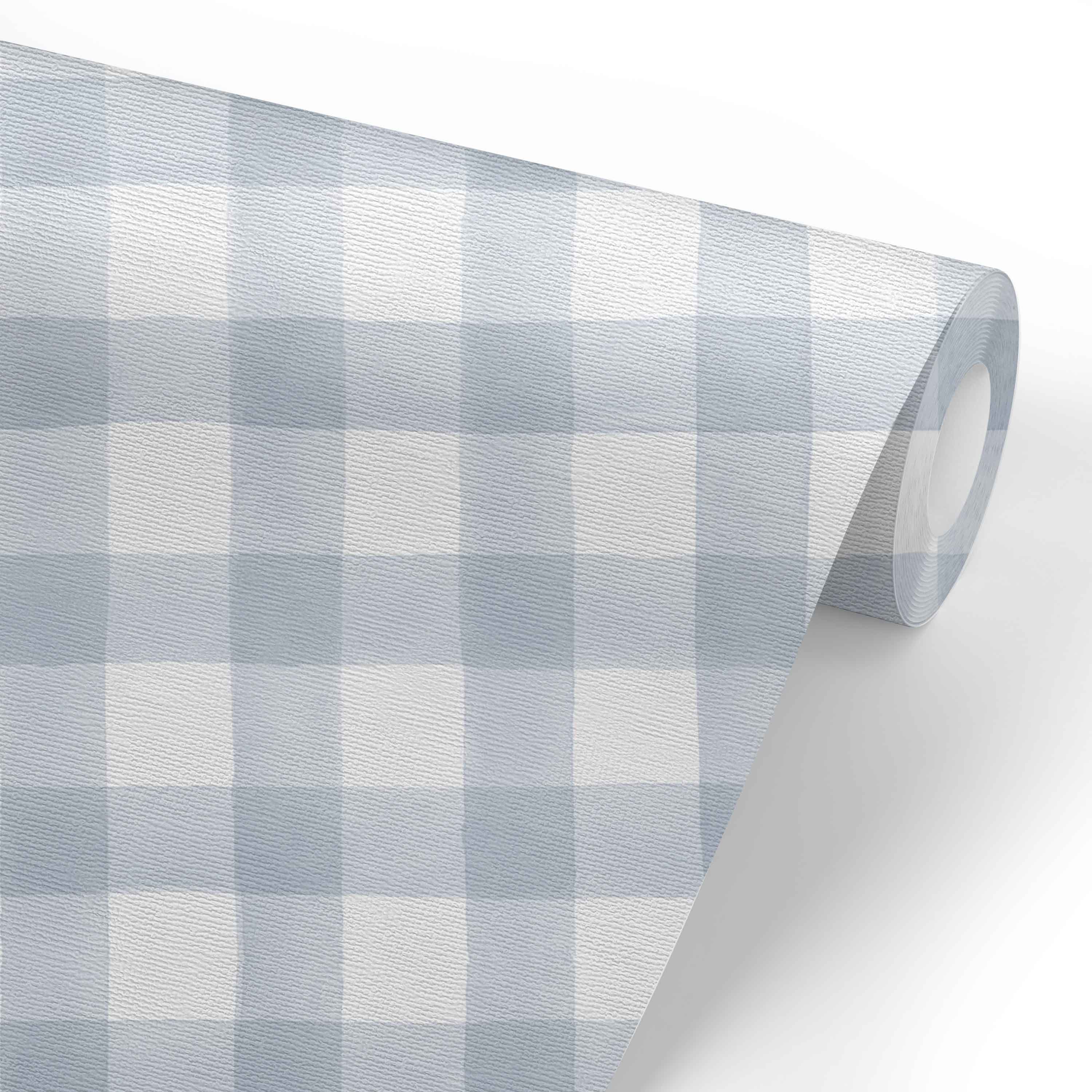 Blue Checkered Sticker