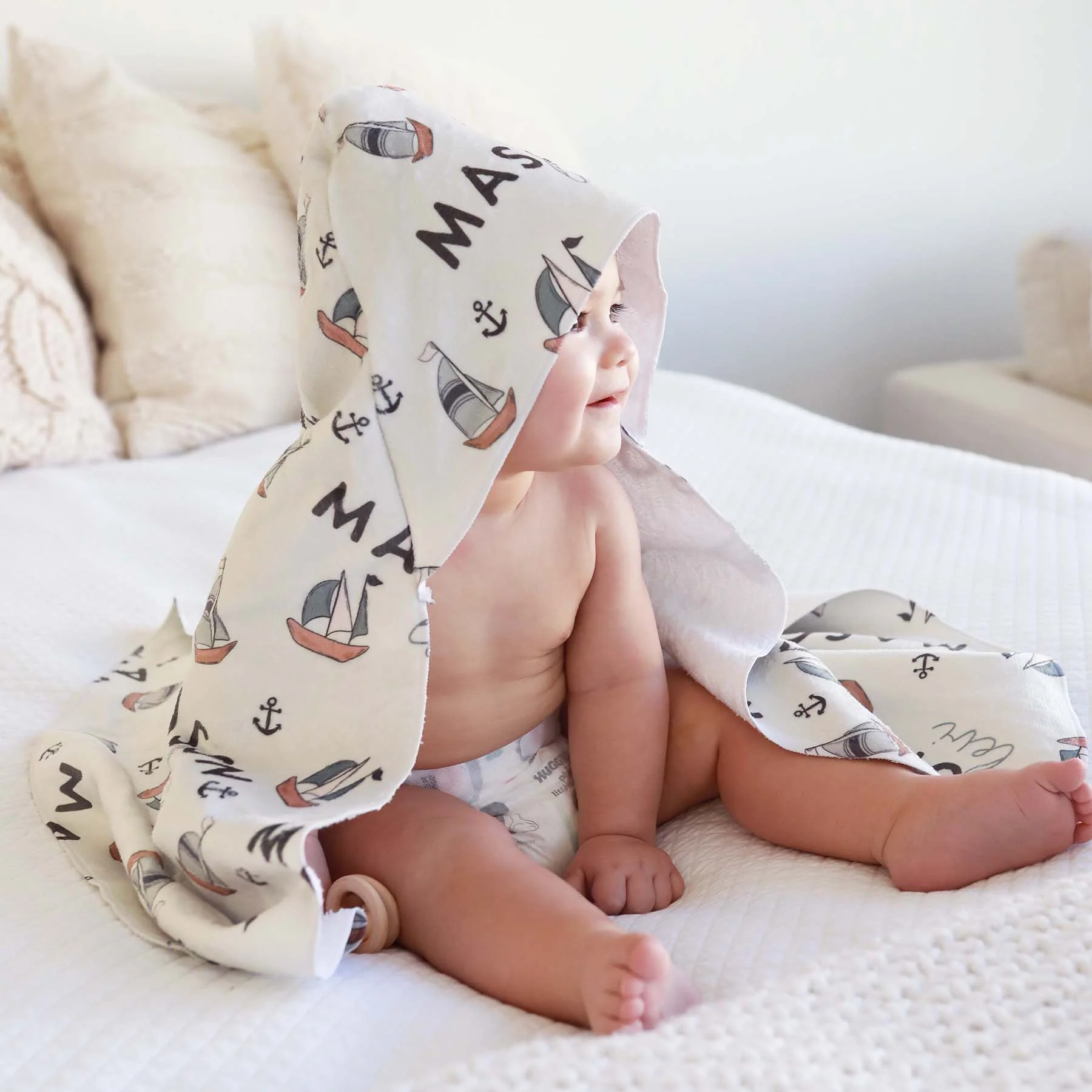 Personalized Hooded Towel
