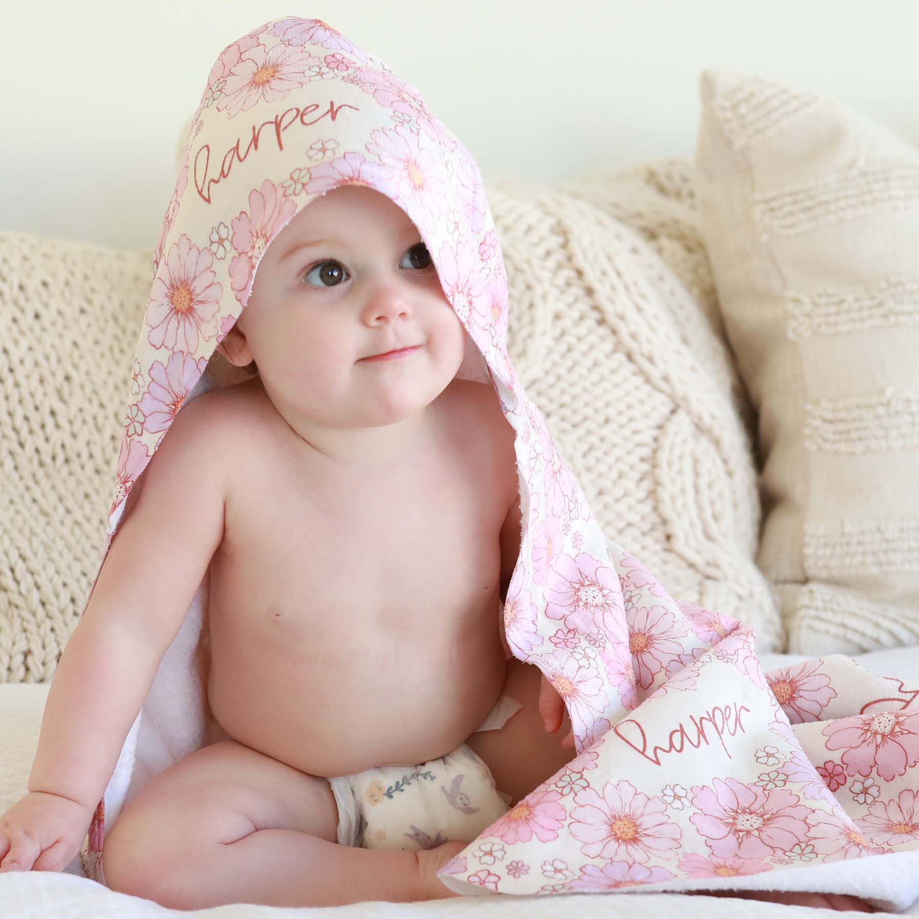Personalized Hooded Towel