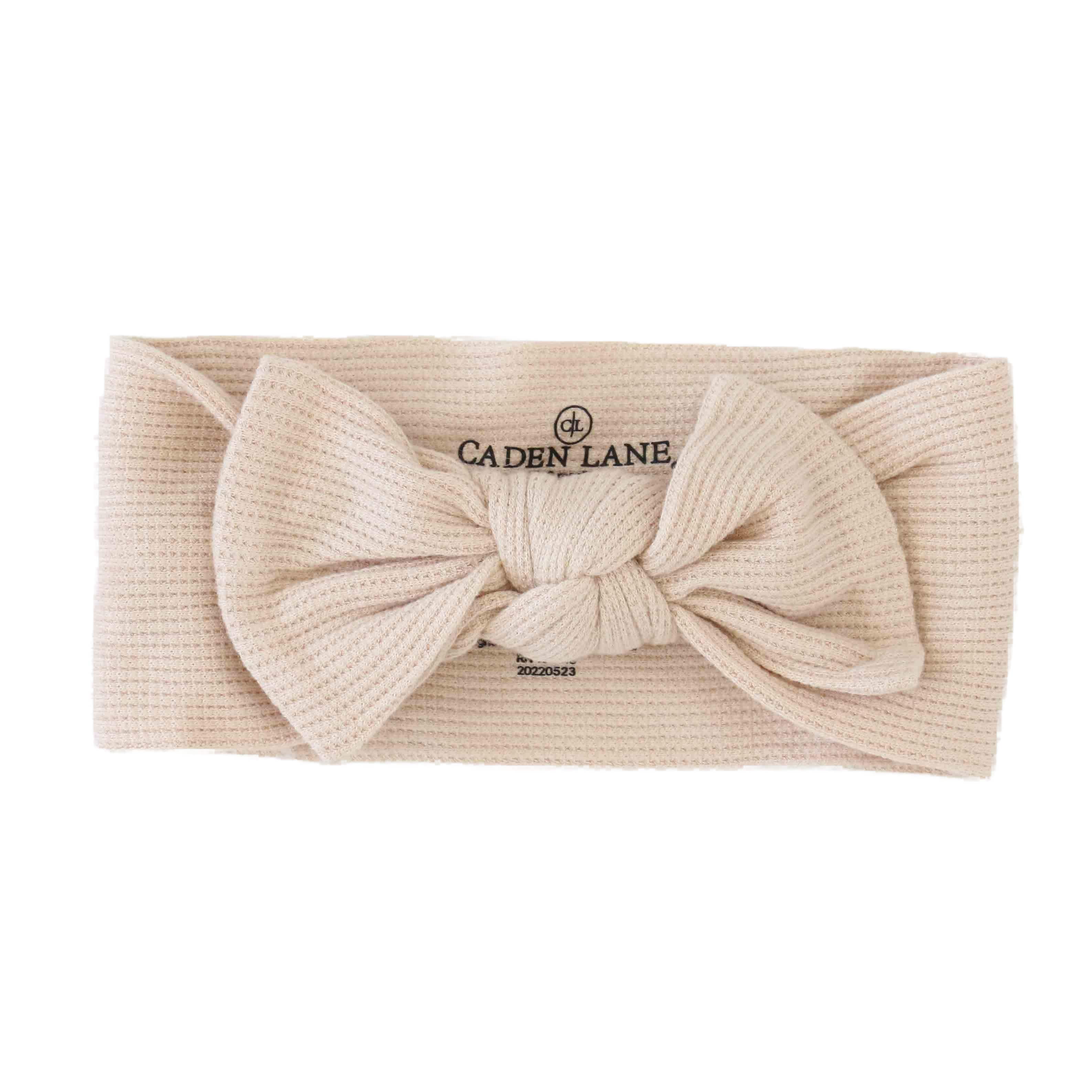 Bamboo Knit Bow Headwrap