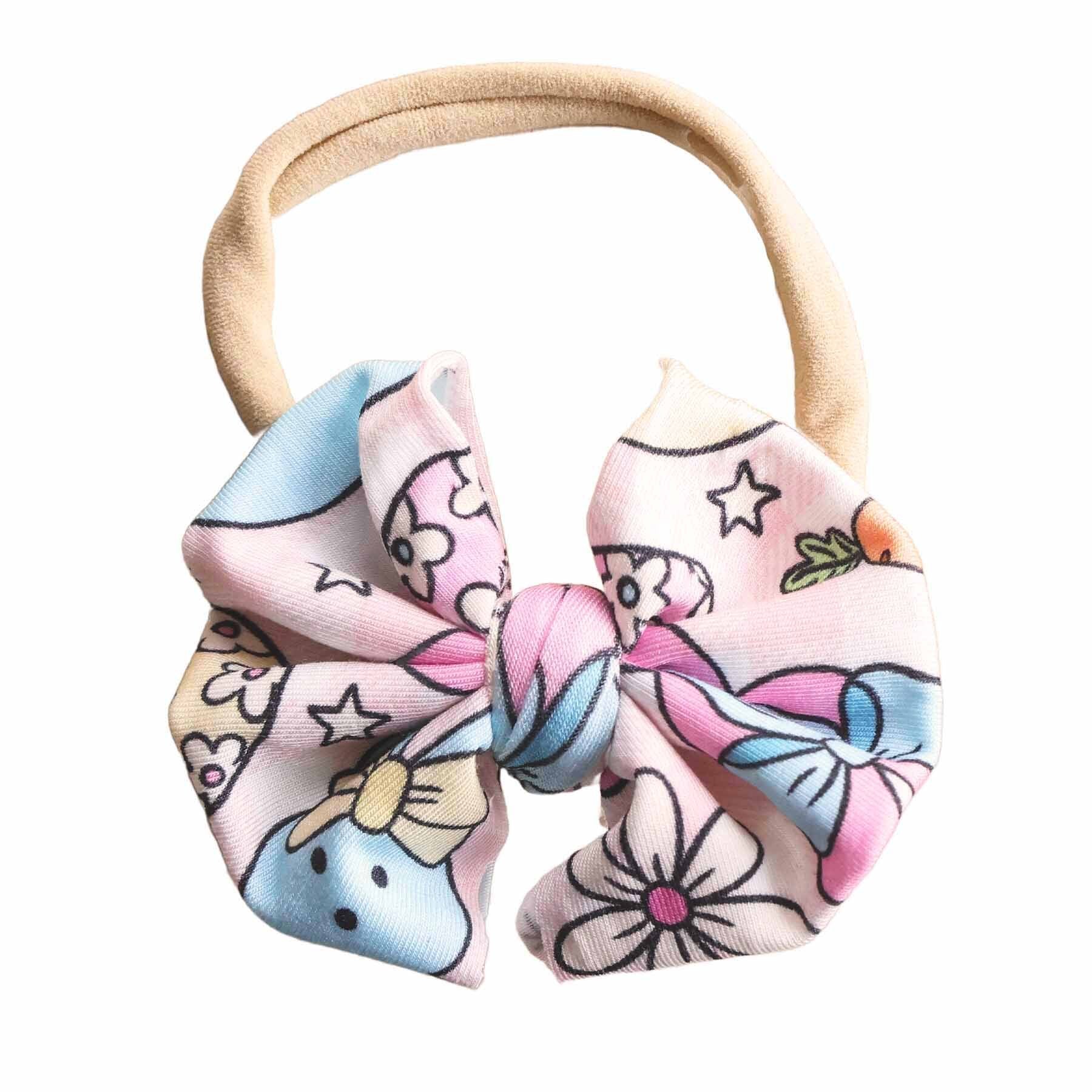 Soft Bow Headband | Pink