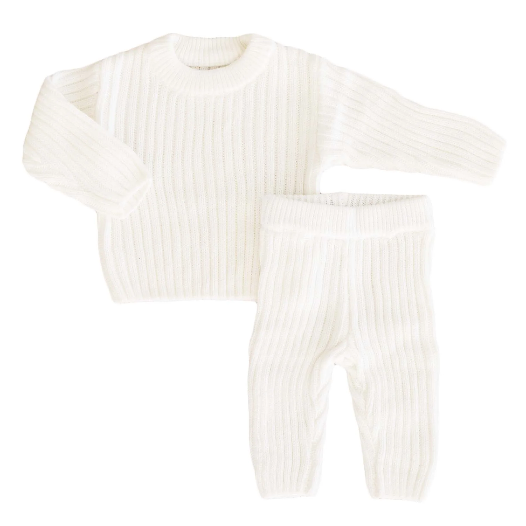 Knit Sweater & Pant Set